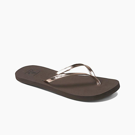 reef Bliss Nights Flip Flops side view Womens Flip Flops rose rf0a2u1j-rgl