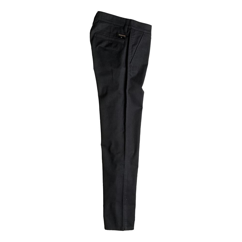 quicksilver Everyday Union Chino Pant side view Boys Jeans black eqbnp03048-kvj0
