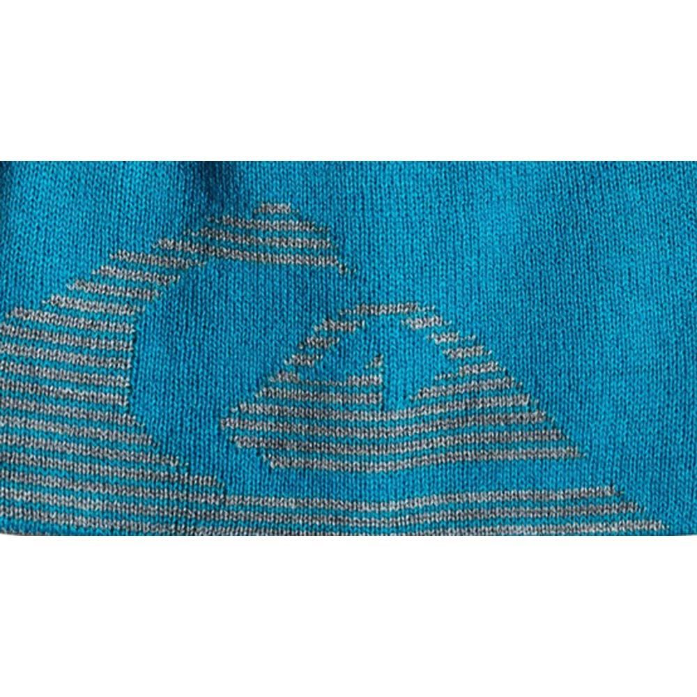 quicksilver Reversible Beanie close-up view Youth Toques grey/blue eqkha03010-bmm0