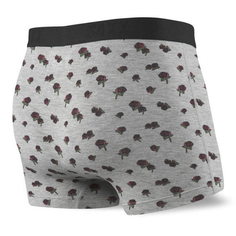 saxx Vibe Trunk back view Mens Underwear rose sxtm35-mnr