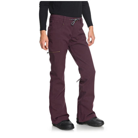 edjtjp03017-rft0 dc viva snowboard pants womens snowpants wine