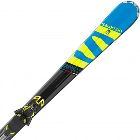 l39953200170 salomon m x-race sc + m xt12 close-up view men package blue/yellow