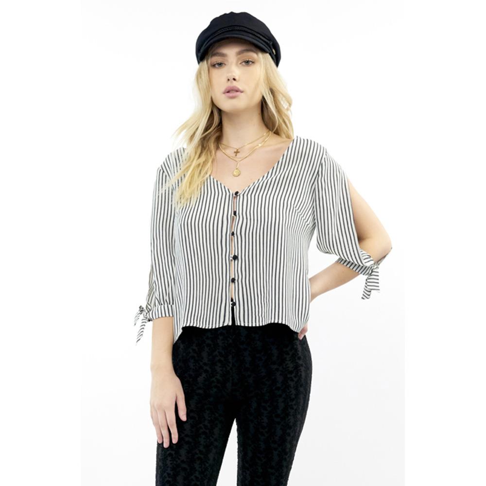 Saltwater Luxe 3/4 Length Sleeve Blouse