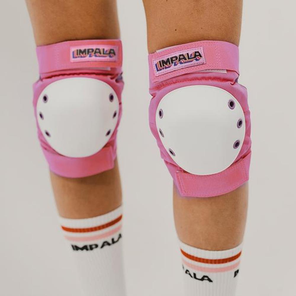 Impala Roller Skates, Protective Pads, Adult, Youth, Pink