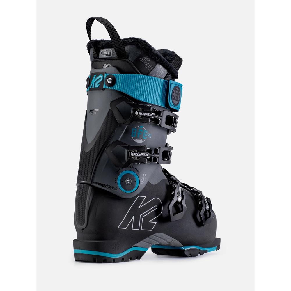 S191902401, K2, BFC 80 WOMENS, WINTER 2020, WOMENS SKI BOOTS, BLACK BLUE,