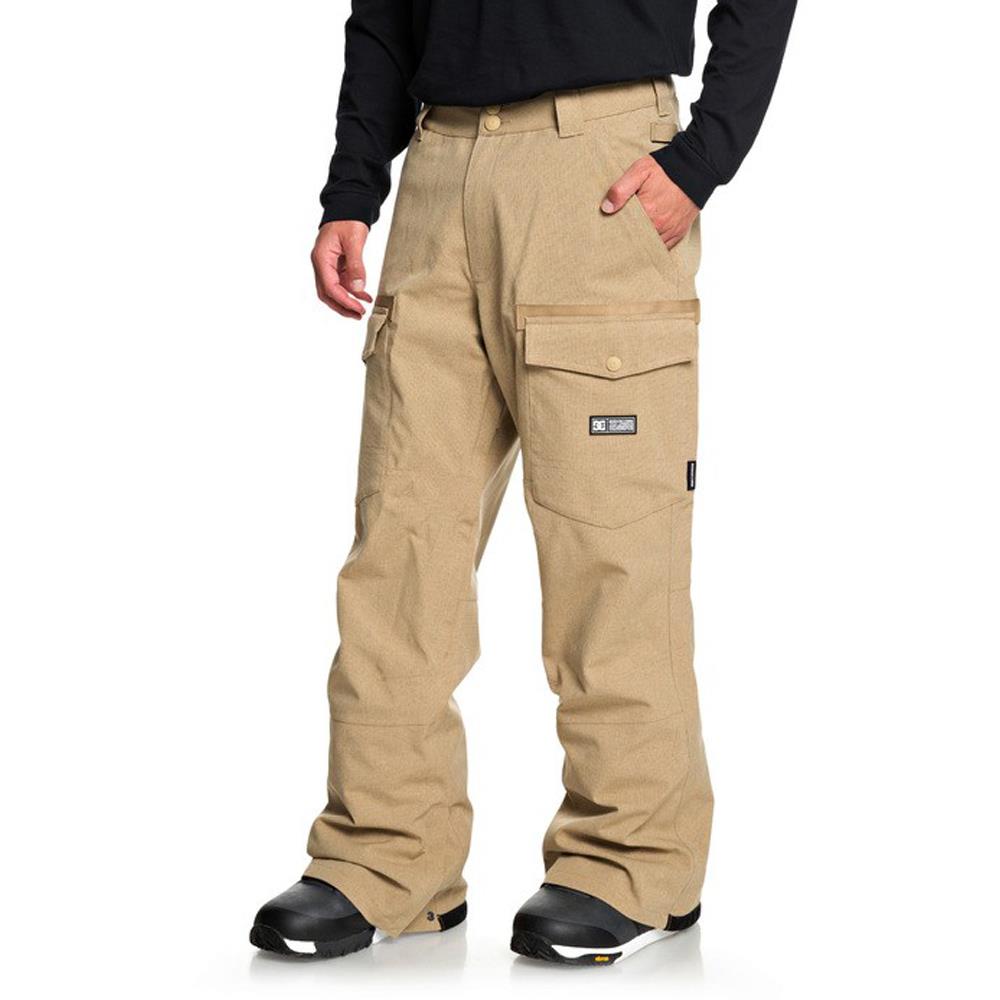 edytp03045-clm0 DC Code Mens Snow Pants kelp side1 view