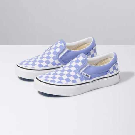 Van Checkerboard Slip On Youth Skate Shoes