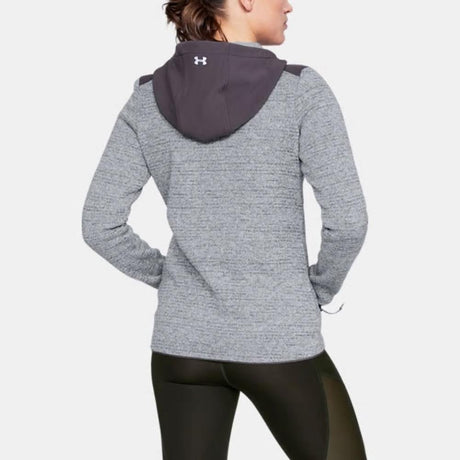 1316282-941, Overcast Grey, Under Armour, Wintersweet hoodie, Womens Zip Up Hoodies, Tech Gear, Fall 2019