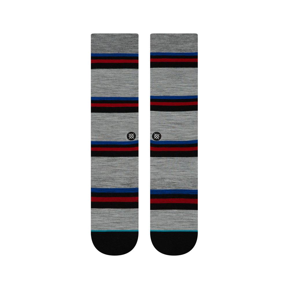 M545D19WOO.CHR, CHARCOAL, STANCE, WOOLY, MENS CREW SOCKS