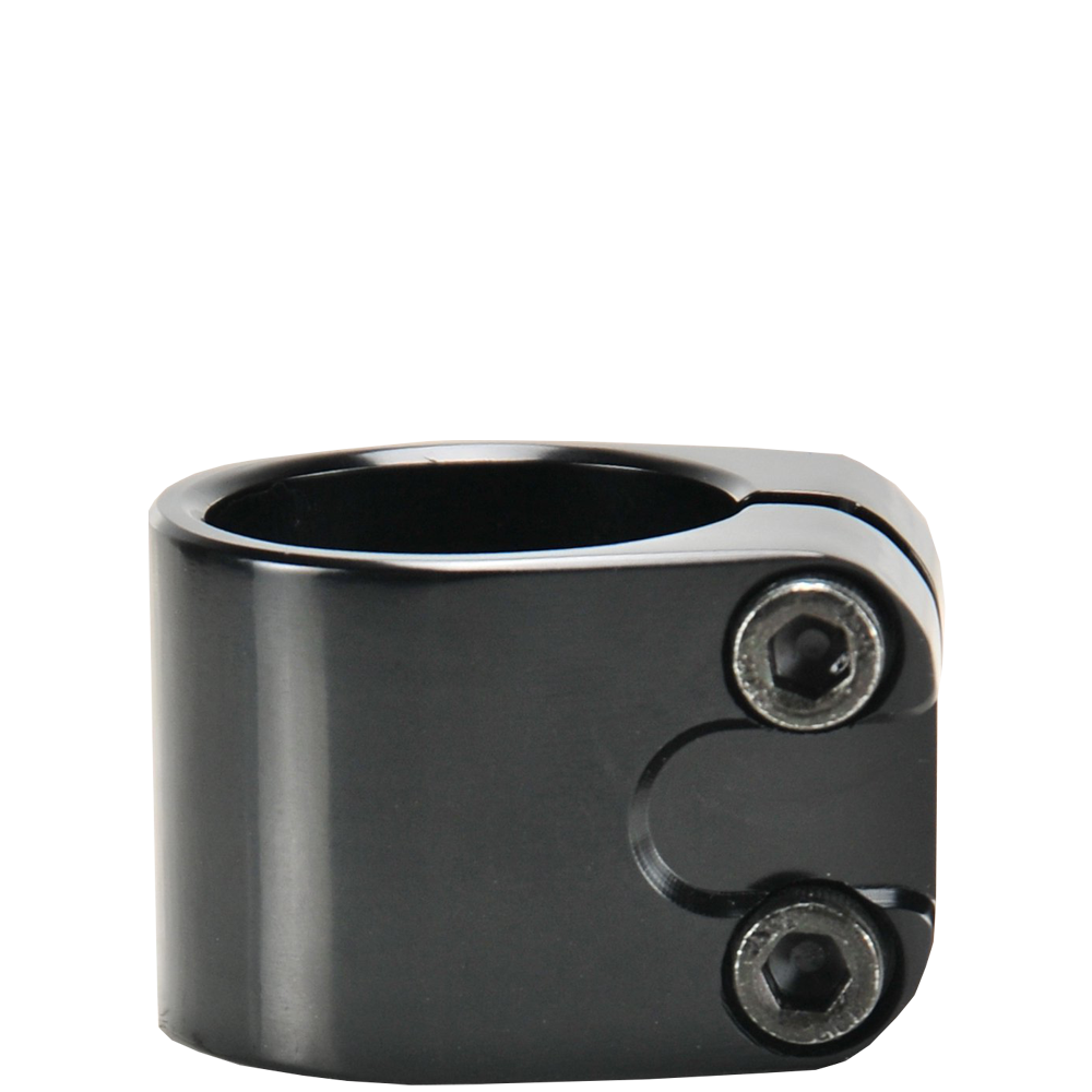 Longway Longway Precinct V1 Black - Double Clamp Black Scooter Clamps