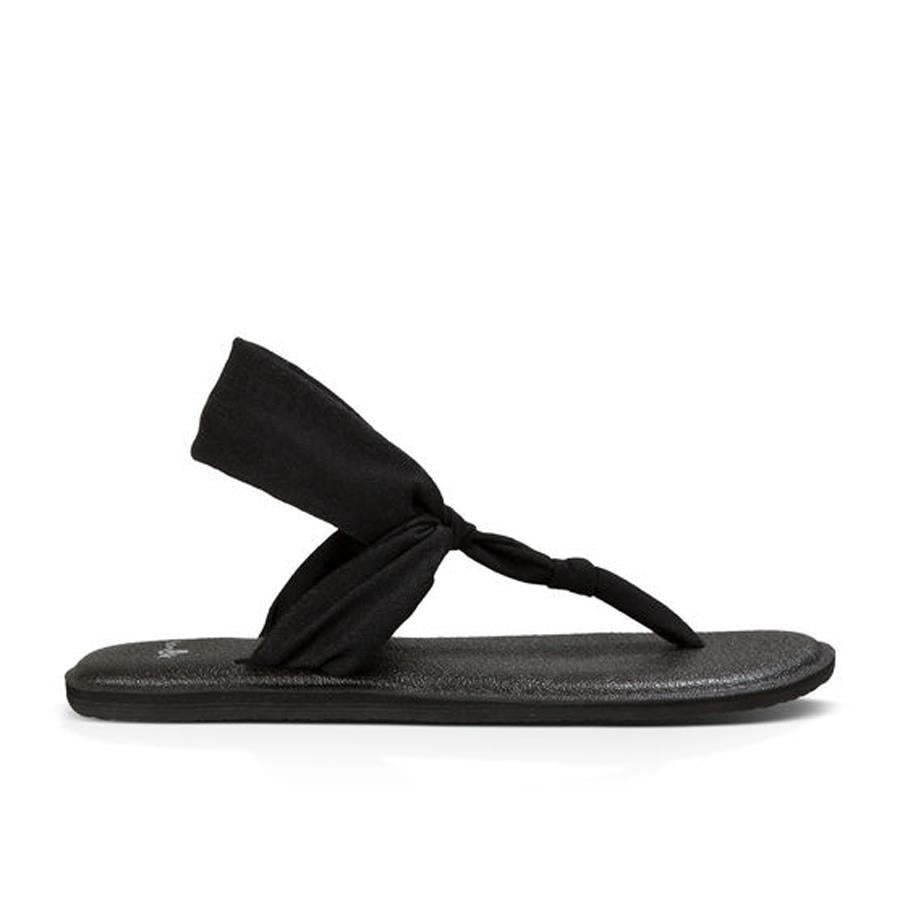 Sanuk Sanuk Yoga Sling Ella Womens Fashion Sandals BLACK 10 Womens Slip on Sandals 5 to 11