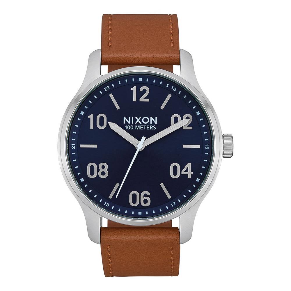 Nixon Patrol Mens Leather Watch