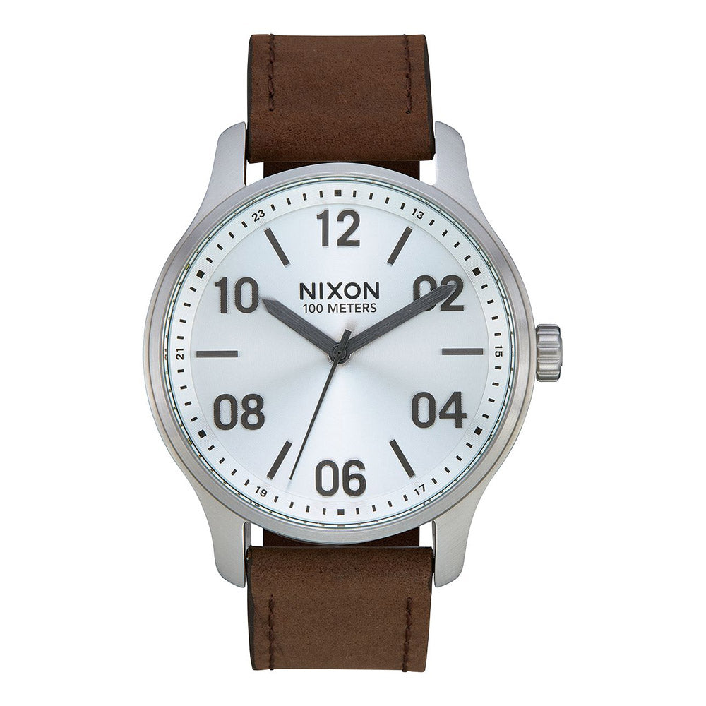 Nixon Patrol Mens Leather Watch