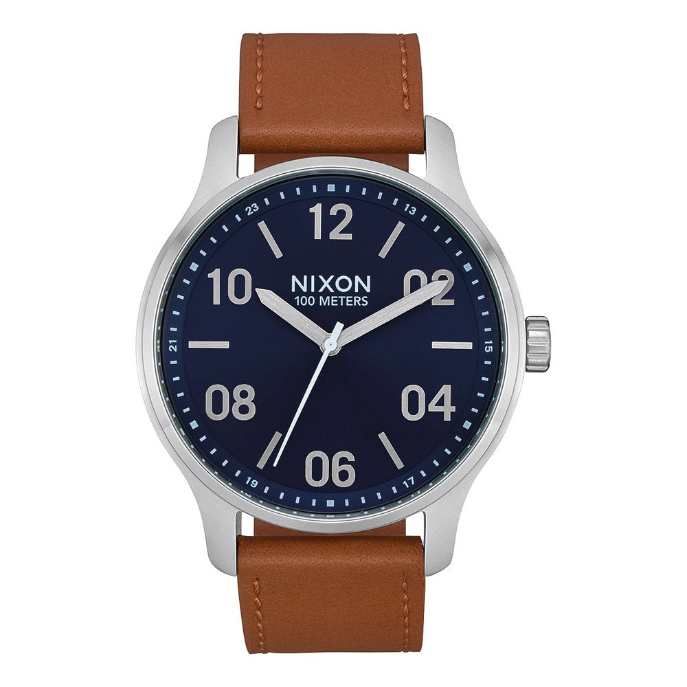 Nixon Patrol Mens Leather Watch