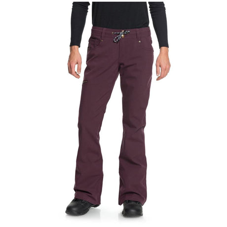 edjtjp03017-rft0 dc viva snowboard pants womens snowpants wine