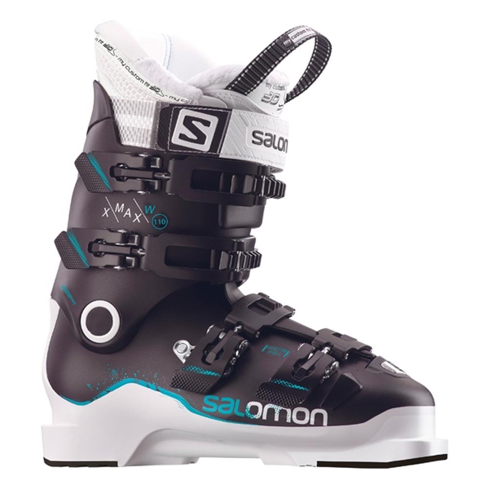 l39945900 salomon alp x max 110w side view womens boots black/white