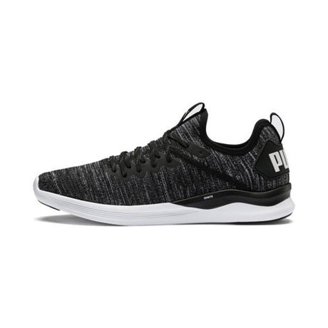 puma ignite flash evoknit side view Mens Fashion Shoes black