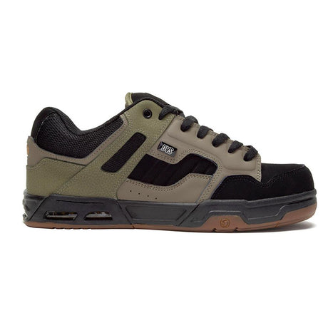 DVS ENDURO HEIR 2019 SIDE VIEW MENS SKATE SHOES OLIVE