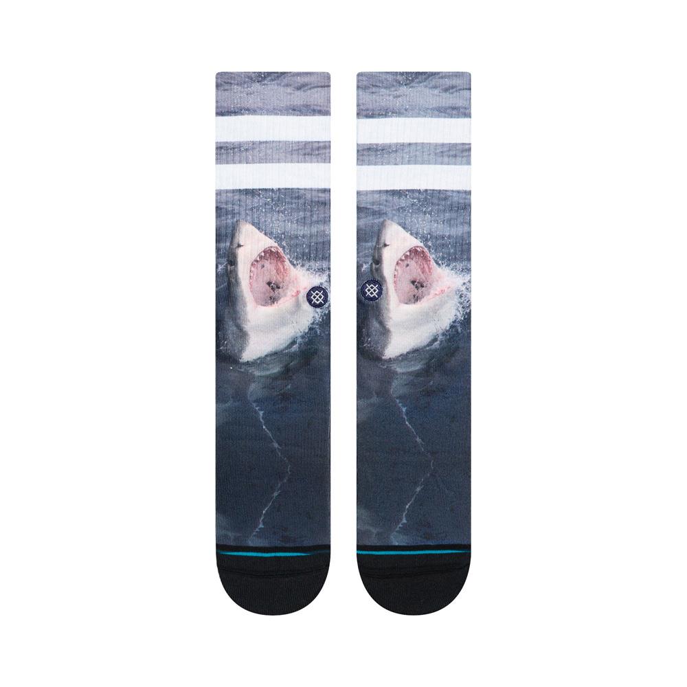 M556A19BRU.GRY, GREY, STANCE SOCKS, FND BRUCEY, MENS CREW SOCKS