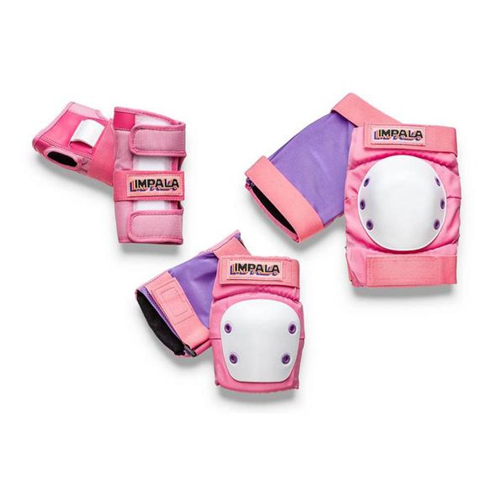 Impala Roller Skates, Protective Pads, Adult, Youth, Pink