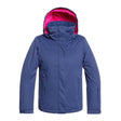 ERGTJ03083, Girls Jetty Snow Jacket, BTE0, Medieval Blue, Blue, Girls outerwear 7-14 years old, Front view