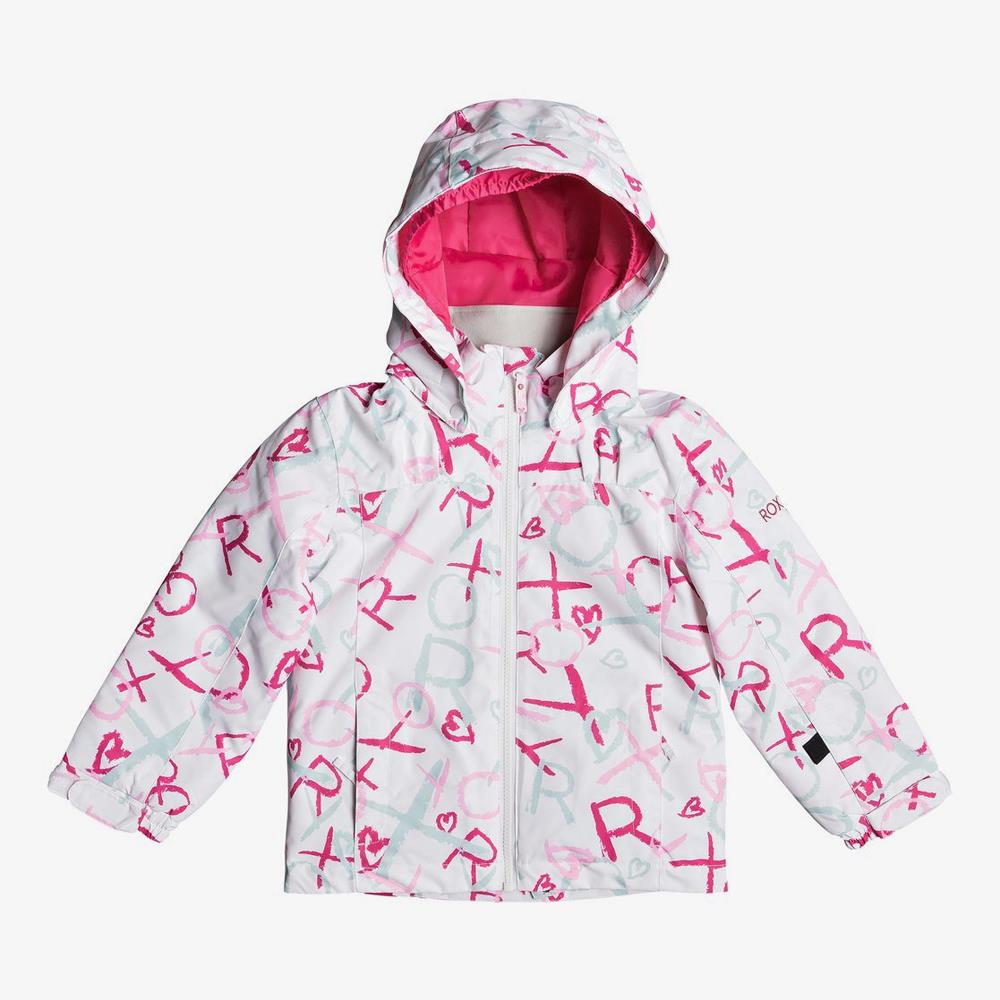 erltj03010-meq1 Roxy Mini Jetty Jacket pink front