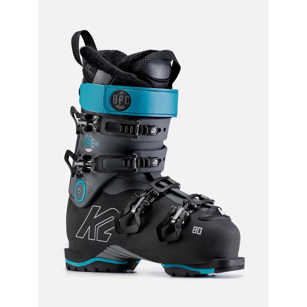 S191902401, K2, BFC 80 WOMENS, WINTER 2020, WOMENS SKI BOOTS, BLACK BLUE,