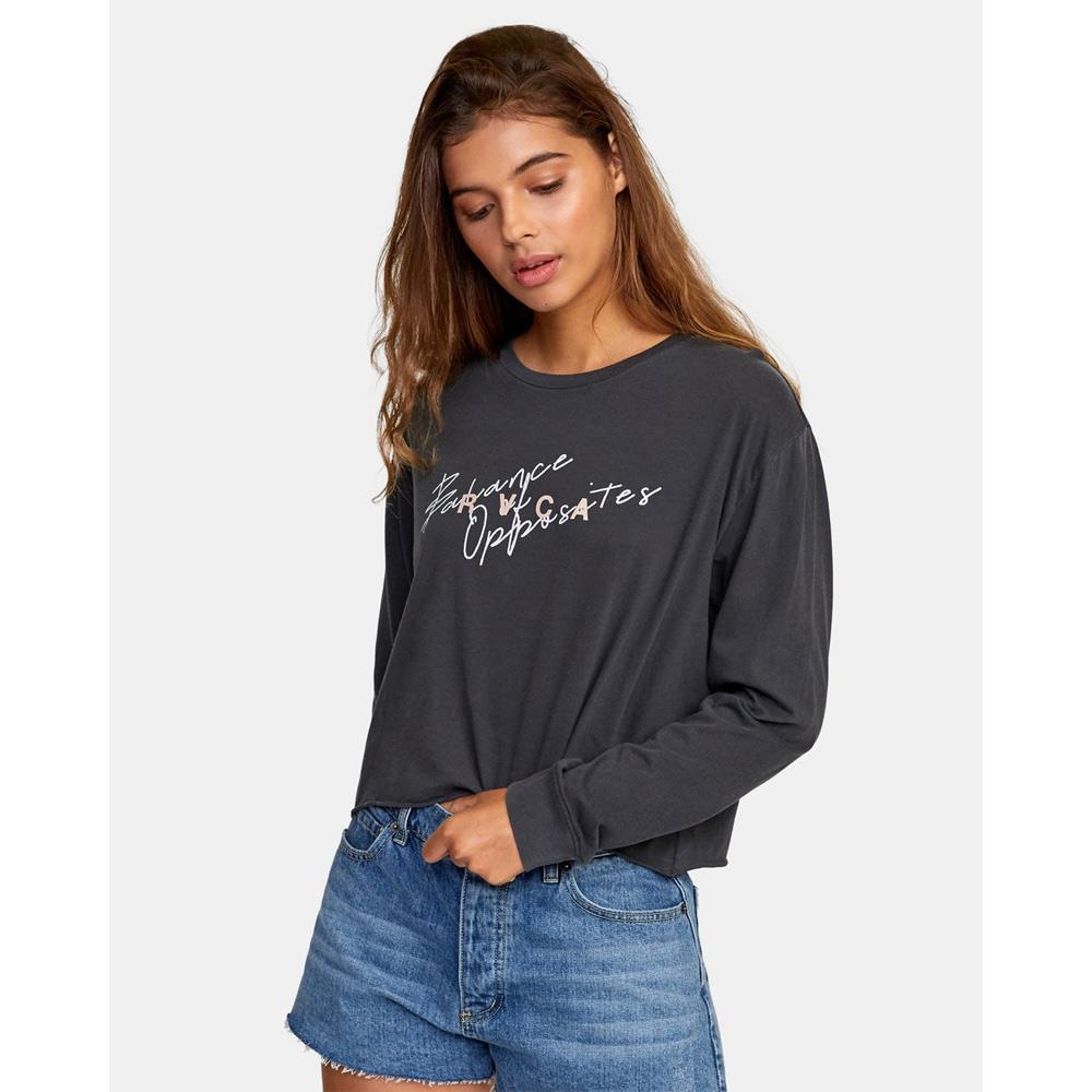 W467WRLU-BLK, BLACK, LUSH LIFE LONG SLEEVE BOYFRIEND SHIRT, RVCA, WOMENS LONG SLEEVE SHIRTS, HOLIDAY 2019