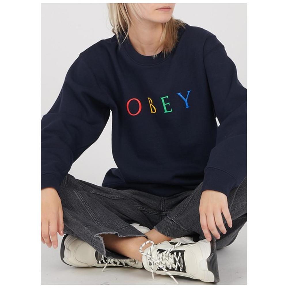 Obey crew 2024 neck womens