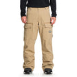 edytp03045-clm0 DC Code Mens Snow Pants kelp front view