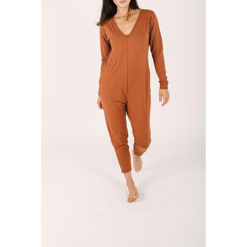 lm3003 Smash And Tess The Friday Romper sassy sienna front view