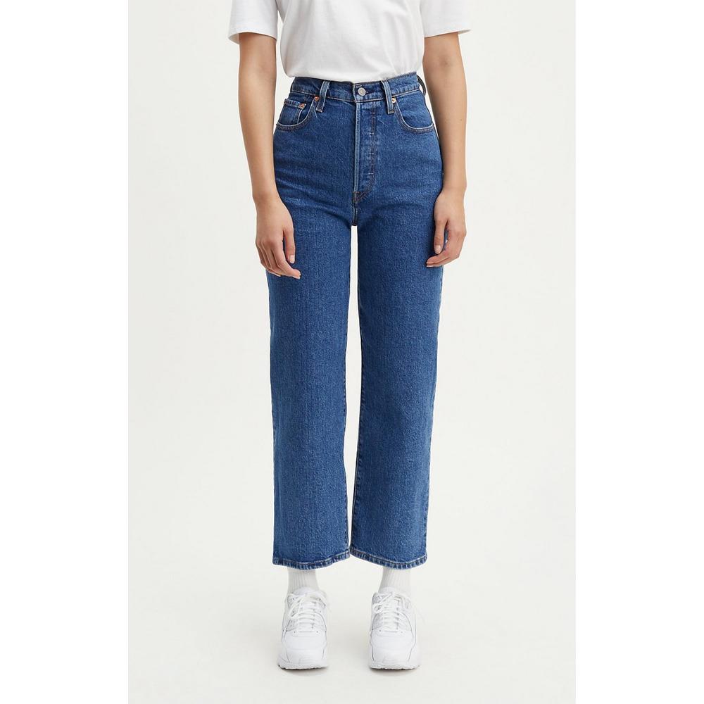 Levis Ribcage Straight Ankle Jeans