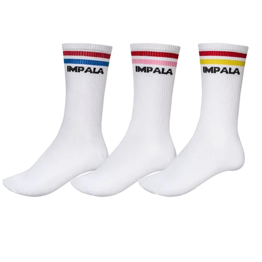 Paquete de 3 calcetines a rayas Impala