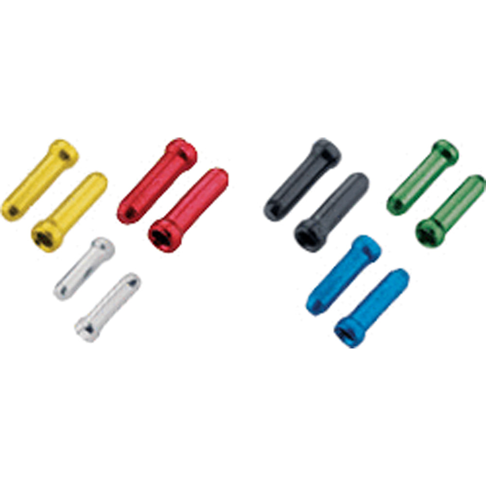 Jagwire Bulk JAGWIRE CABLE TIPS – BRAKE & SHIFT Red Bike Cables/housing