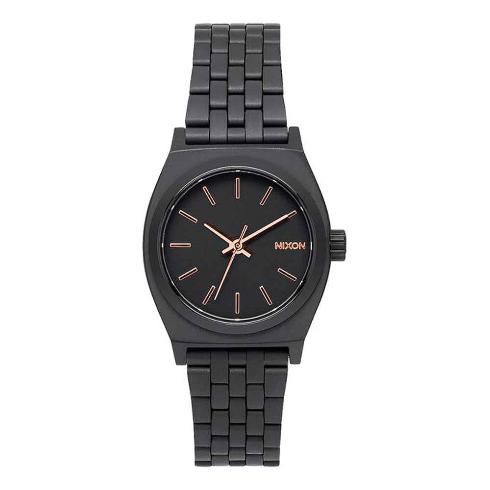 Nixon Nixon Small Time Teller Watch Womens Analog Metal Band