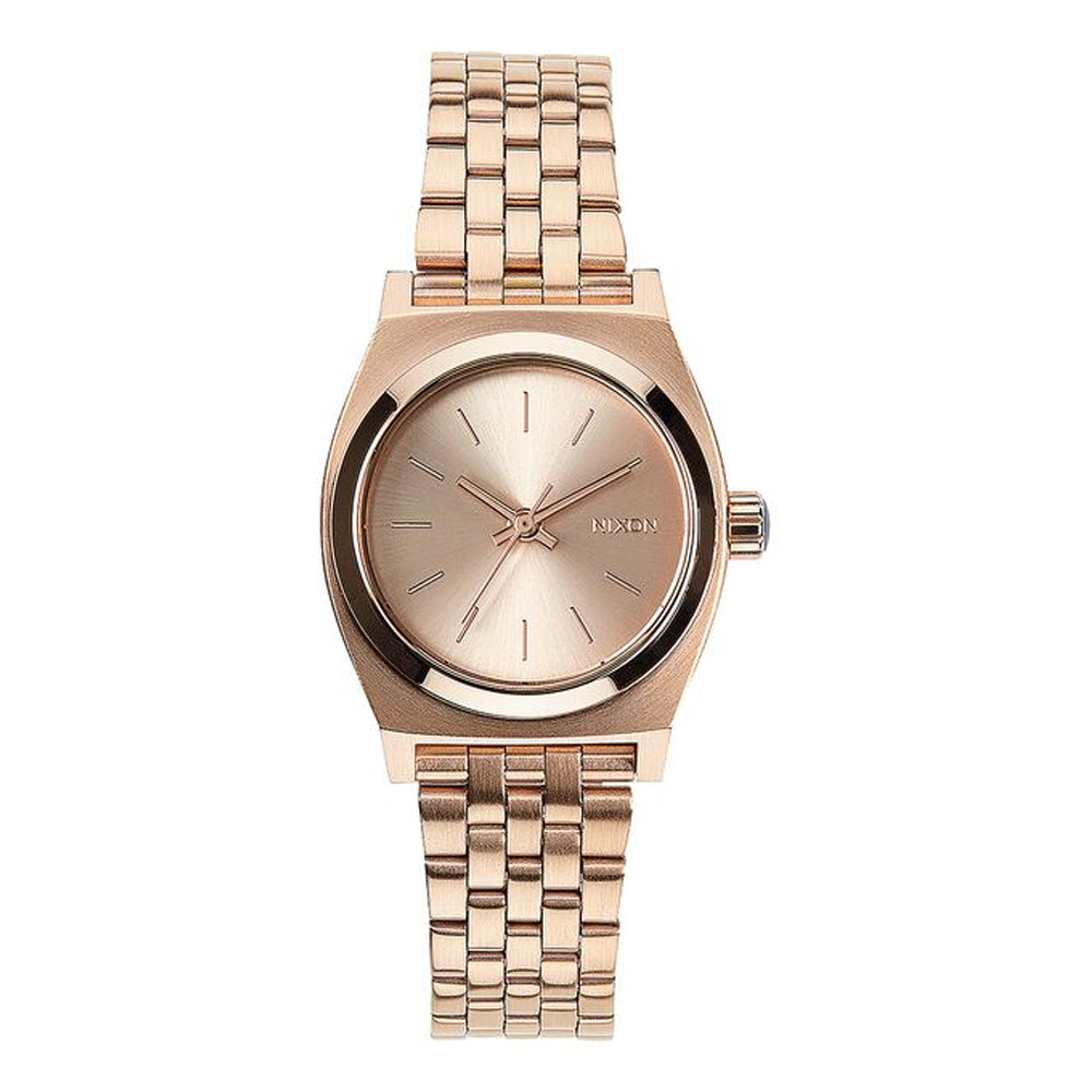 Nixon Nixon Small Time Teller Watch Womens Analog Metal Band