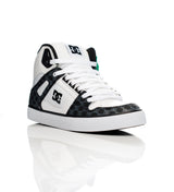 DC DC Men's Pure High-Top WC Shoes - Black/White Monogram Black/White Monogram 9 Mens High Top Shoes 6 to 18