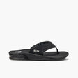 Reef Reef Womens Fanning Sandals - Black Black 5 Womens Sandals Flip Flop 5 to 11