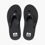 Reef Reef Womens Fanning Sandals - Black Black 5 Womens Sandals Flip Flop 5 to 11