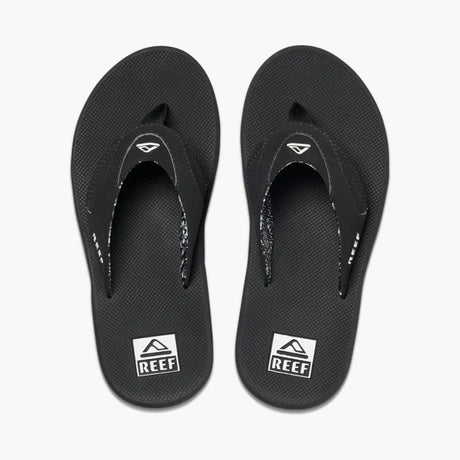 Reef Reef Womens Fanning Sandals - Black Black 5 Womens Sandals Flip Flop 5 to 11
