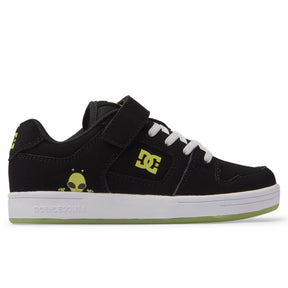 DC DC Youth Manteca 4 V Shoes - Black/Glow Black/Glow 11 Youth Boys Skate Shoes 5T-13T & 1-7 US Size
