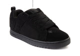 Chaussures de skate DC Court Graffik pour homme - Noir/Noir/Noir