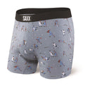 Saxx SAXX Vibe BLACK STRIPE S Mens Boxer Brief Underwear