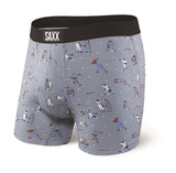 Saxx SAXX Vibe BLACK STRIPE S Mens Boxer Brief Underwear