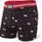 Saxx SAXX Mens Vibe Boxer Briefs GREY S Mens Boxer Brief Underwear
