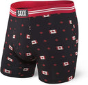 Saxx SAXX Mens Vibe Boxer Briefs GREY S Mens Boxer Brief Underwear