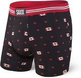 Saxx SAXX Mens Vibe Boxer Briefs GREY S Mens Boxer Brief Underwear