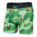 Saxx SAXX Mens Vibe Boxer Briefs CHARCOAL S Mens Boxer Brief Underwear