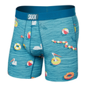 Saxx SAXX Mens Vibe Boxer Briefs CHARCOAL S Mens Boxer Brief Underwear