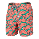 Saxx SAXX Mens Betawave 2N1 Boardie 17" Shorts Black 30 Mens Casual Shorts